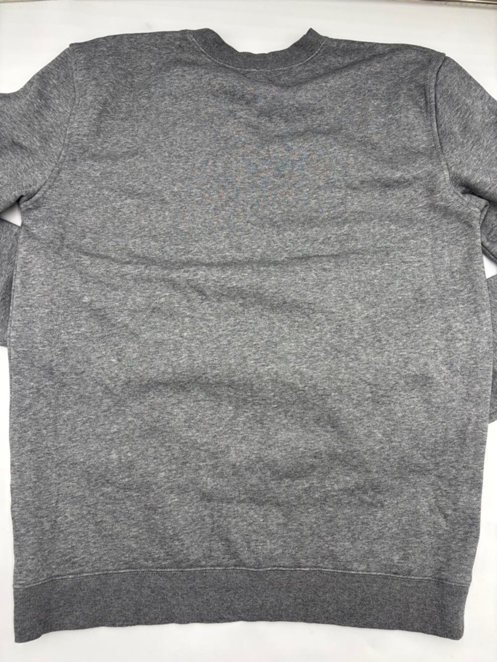 SKIMS Lounge Fleece Sweatshirt in Dark Heather Grey - Picture 4 of 7